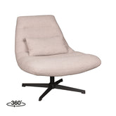 Fauteuil Nox - Naturel - Boucle